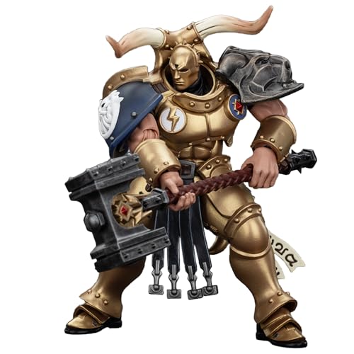 oyverse JOYTOY Actionfigur Warhammer Age of Sigmar, Stormcast Eternals The Blacktalon Rostus Oxenhammer, bewegliche Gelenke, Charaktermodell, ab 15 Jahren von Toyverse
