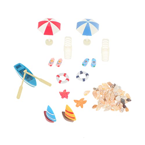 Toyvian 13-teiliges Mini-Strand-Ornament-Set Miniatur-zubehör Für Spielzeughäuser Strand-Dekorationen Fantasievolles Lernspielzeug Für Jungen Und Mädchen Toyvian 13-teiliges Mini-Strand-Ornament-Set Miniatur-zubehör Für Spielzeughäuser Strand-Dekorationen Fantasievolles Lernspielzeug Für Jungen Und Mädchen von Toyvian