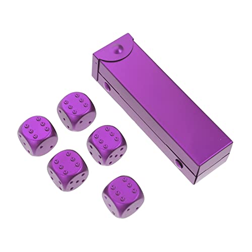 1 Satz Aluminium Legierung Ktv Trinkspiel für Partys und Feste Kleine Wiederverwendbare Spielwürfel Design Spielaccessoires 1 Satz Aluminium Legierung Ktv Trinkspiel für Partys und Feste Kleine Wiederverwendbare Spielwürfel Design Spielaccessoires von Toyvian