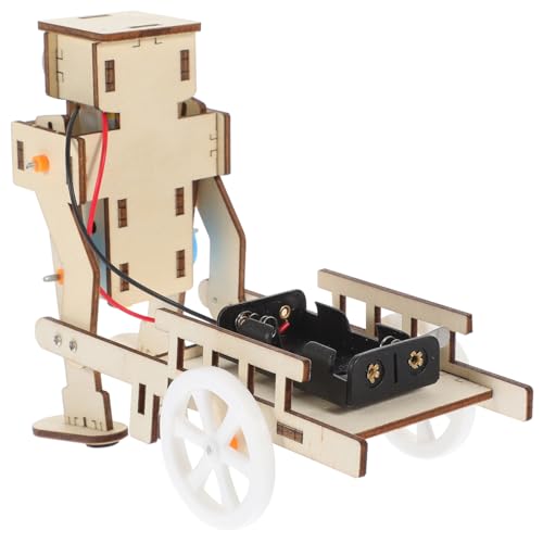 1 Satz DIY Roboter Bausatz für Holzmaterialien Selbst Zusammenbaubar Kreatives Technikspielzeug für Wissenschaftliche Experimente und Eltern Interaktion Ab Jahren 1 Satz DIY Roboter Bausatz für Holzmaterialien Selbst Zusammenbaubar Kreatives Technikspielzeug für Wissenschaftliche Experimente und Eltern Interaktion Ab Jahren von Toyvian