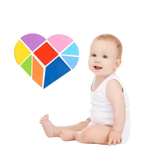1 Satz Holz Tangram Puzzle Kreatives Pädagogisches Puzzle für Herzform Early Learning Kognitive Entwicklung Geschenkidee für Geburtstage und Freizeitaktivitäten 1 Satz Holz Tangram Puzzle Kreatives Pädagogisches Puzzle für Herzform Early Learning Kognitive Entwicklung Geschenkidee für Geburtstage und Freizeitaktivitäten von Toyvian