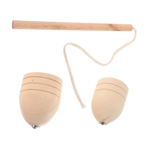 Toyvian Einzigartiges Kreisel-Set Aus Holz Vintage-gyroskop-Spielzeug Mit Schnur Retro-Spiel Für Kinder Toyvian Einzigartiges Kreisel-Set Aus Holz Vintage-gyroskop-Spielzeug Mit Schnur Retro-Spiel Für Kinder von Toyvian