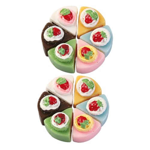 Toyvian 12 Stücke Miniatur Kuchen Puppenhaus Künstliche Desserts Realistische Kleiner Lebensmittel für Kleiner Haus Dekoration Toyvian 12 Stücke Miniatur Kuchen Puppenhaus Künstliche Desserts Realistische Kleiner Lebensmittel für Kleiner Haus Dekoration von Toyvian