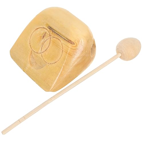 Toyvian 1 Satz Percussion Holzmusikinstrument für Kleines Holzfisch Instrument Fördert Musikalität und Rhythmusgefühl für Geburtstage und Kindertage Toyvian 1 Satz Percussion Holzmusikinstrument für Kleines Holzfisch Instrument Fördert Musikalität und Rhythmusgefühl für Geburtstage und Kindertage von Toyvian