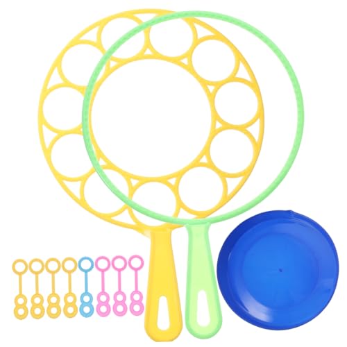 1 Satz Seifenblasen Set für Teiliges Bubble Wand Werkzeug Set mit Verschiedenen für Garten Park und Feierlichkeiten Robustes Material für Langlebigen Spaß Zufällige von Toyvian