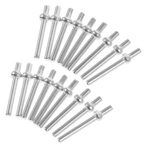 100 Stück Metall Cribbage Spielstifte Scoring Pegs für Karten Spiele Stabil und Tragbar für Pokerfreunde und Familien Silberfarben 100 Stück Metall Cribbage Spielstifte Scoring Pegs für Karten Spiele Stabil und Tragbar für Pokerfreunde und Familien Silberfarben von Toyvian