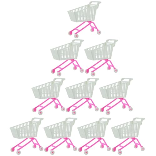 Toyvian 10pcs Mini Warenkorb Modelle Zement Mixer Spielzeug LKW Mini Supermarkt Handwagen Spielzeug Toyvian 10pcs Mini Warenkorb Modelle Zement Mixer Spielzeug LKW Mini Supermarkt Handwagen Spielzeug von Toyvian