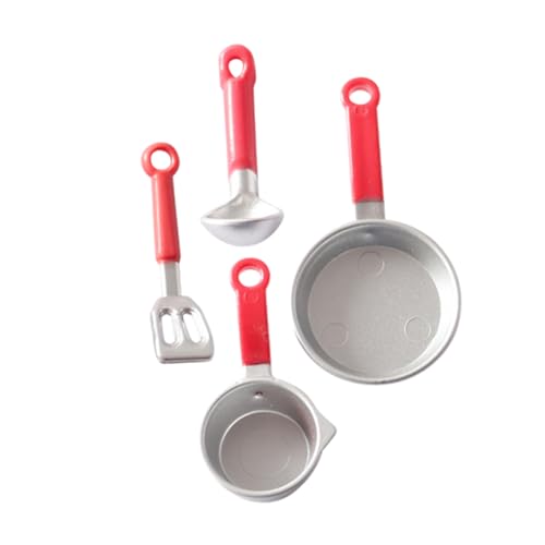 2 Sätze Mini-Küchenwerkzeuge Mini-Töpfe und Pfannen Mini-Hauskochgeschirr Mini House Decoration Pretend Toy Mini-Hausbedarf kleines Haushaltskochgeschirr Plastik Silver Toyvian 2 Sätze Mini-Küchenwerkzeuge Mini-Töpfe und Pfannen Mini-Hauskochgeschirr Mini House Decoration Pretend Toy Mini-Hausbedarf kleines Haushaltskochgeschirr Plastik Silver Toyvian von Toyvian