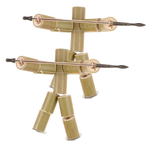 2 Stück Teiliges Bambus Puppen Kit Lustiges Materialset für Kognitive Spielzeuge und Bastelaktivitäten für Familienunterhaltung und Soziale Spiele 2 Stück Teiliges Bambus Puppen Kit Lustiges Materialset für Kognitive Spielzeuge und Bastelaktivitäten für Familienunterhaltung und Soziale Spiele von Toyvian