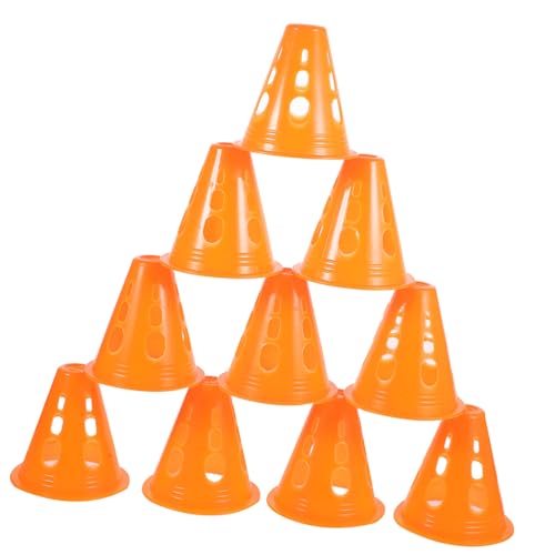 20 Stück Agility Training Cones Markierungshütchen für Sport und Outdoor Aktivitäten für Roller Skating und Hindernisübungen Leicht und Tragbar 20 Stück Agility Training Cones Markierungshütchen für Sport und Outdoor Aktivitäten für Roller Skating und Hindernisübungen Leicht und Tragbar von Toyvian