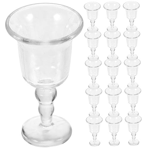 20St Mini-Tassen für Puppenhäuser Puppe Teetassen Mini-Weingläser Puppenhaus-Tapete realistische Babypuppe für kinderspielzeug Mini-Wasserbecher Mikro Kelch Abs Toyvian 20St Mini-Tassen für Puppenhäuser Puppe Teetassen Mini-Weingläser Puppenhaus-Tapete realistische Babypuppe für kinderspielzeug Mini-Wasserbecher Mikro Kelch Abs Toyvian von Toyvian