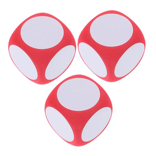3 Stück Blanko Würfel Wiederverwendbare Jumbo Würfel – DIY Schaumstoffwürfel – Wiederverwendbare Trocken Abwischbare Blanko Würfel Für Lernspiele Unterrichtswerkzeuge Und Spaß 3 Stück Blanko Würfel Wiederverwendbare Jumbo Würfel – DIY Schaumstoffwürfel – Wiederverwendbare Trocken Abwischbare Blanko Würfel Für Lernspiele Unterrichtswerkzeuge Und Spaß von Toyvian