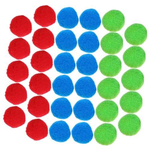 50 Stück Wiederverwendbare Farbige Spielzeugbälle Große Wasserspielbälle für Sommeraktivitäten und Wasserkriege Sicher und Lernfördernd Zufällige Farbe von Toyvian