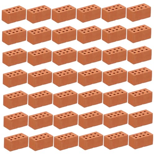 50Stücke Miniaturziegel für Puppenhäuser Bausteine DIY Landschafts und Wandgestaltung Kreatives Zubehör für Erwachsene für Sandtisch und Gartenprojekte 50Stücke Miniaturziegel für Puppenhäuser Bausteine DIY Landschafts und Wandgestaltung Kreatives Zubehör für Erwachsene für Sandtisch und Gartenprojekte von Toyvian