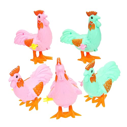 5Stücke Teiliges Aufziehspielzeug für Kreative Rooster Figuren für Lustige Partys Fördert Spielerisches Lernen und Motorik für Jungen und Zufällige Farben 5Stücke Teiliges Aufziehspielzeug für Kreative Rooster Figuren für Lustige Partys Fördert Spielerisches Lernen und Motorik für Jungen und Zufällige Farben von Toyvian
