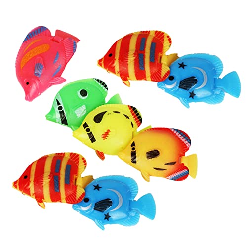 8 Stück Künstliche Schwimmende Fische Realistische Dekoration für Aquarien und Terrarien Fische aus Langlebigem Kunststoff Hochzeiten Familienfeiern und Bürodekoration 8 Stück Künstliche Schwimmende Fische Realistische Dekoration für Aquarien und Terrarien Fische aus Langlebigem Kunststoff Hochzeiten Familienfeiern und Bürodekoration von Toyvian