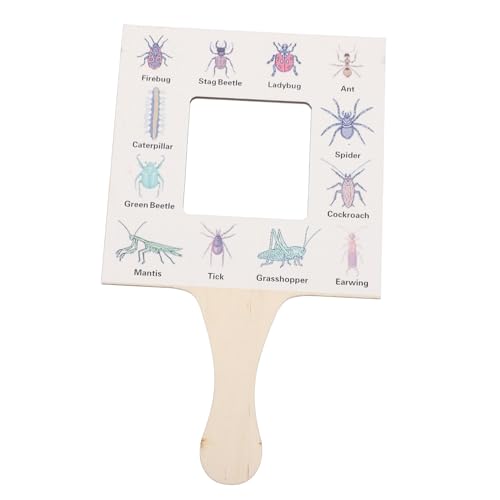 Handheld Naturführer für Holzrahmen Naturbeobachtungswerkzeug für Outdoor Erkundungen für Junge Naturforscher Insekten Handheld Naturführer für Holzrahmen Naturbeobachtungswerkzeug für Outdoor Erkundungen für Junge Naturforscher Insekten von Toyvian