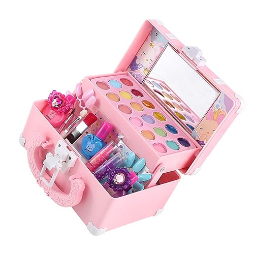 Kinderkosmetik schminkset kinderschminken Set kinderschminke Set Toys Mädchen Make-up Make-up-Set für Mädchen Schminkset für kleine Mädchen Abs Rosa Toyvian Kinderkosmetik schminkset kinderschminken Set kinderschminke Set Toys Mädchen Make-up Make-up-Set für Mädchen Schminkset für kleine Mädchen Abs Rosa Toyvian von Toyvian