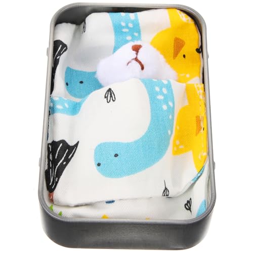 Mini Plüschbär in Box Süßes für Freunde Blaues Stoffbeutel Weiße Dose Geburtstage Kinderzimmer Deko DIY Bastelideen Leicht und Tragbar Mini Plüschbär in Box Süßes für Freunde Blaues Stoffbeutel Weiße Dose Geburtstage Kinderzimmer Deko DIY Bastelideen Leicht und Tragbar von Toyvian
