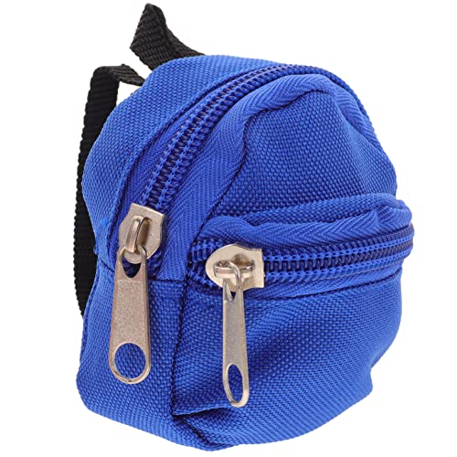 Toyvian Kleiner Puppenrucksack für Mädchen Dekorativer Polyester Rucksack für Puppen Süße Kleiner Schultasche für Puppenaccessoires Spielzeug für Puppenfotografie und Puppenhäuser von Toyvian