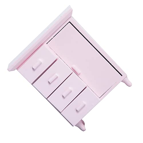 Möbel mit Einer Tür und Vier Schränken Schrank für Puppenmöbel Bad Puppenhaus aus Holz Modelle Mini-Hausschrank Mini-Schrankmöbel hölzern Minischrank Anhänger Zubehör Kabinett Möbel mit Einer Tür und Vier Schränken Schrank für Puppenmöbel Bad Puppenhaus aus Holz Modelle Mini-Hausschrank Mini-Schrankmöbel hölzern Minischrank Anhänger Zubehör Kabinett von Toyvian