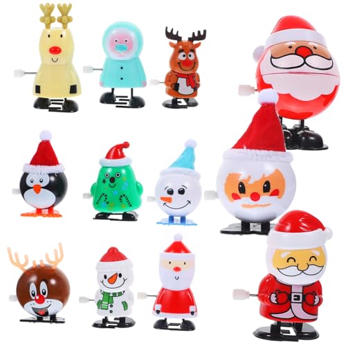 Toyvian 1 12 Stück Santa Uhrwerk Uhrwerkspielzeug für Wind Grün kinderspielzeug Weihnachtsspielzeug zum aufziehen Uhrwerk für Plastik rot Toyvian 1 12 Stück Santa Uhrwerk Uhrwerkspielzeug für Wind Grün kinderspielzeug Weihnachtsspielzeug zum aufziehen Uhrwerk für Plastik rot von Toyvian