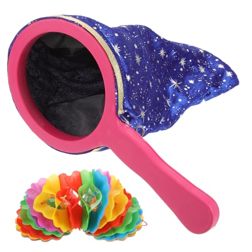Toyvian 1 2 Stück -Tasche multifunktionstasche Big Bag Performance-Requisiten Bühnenrequisiten Tricks Verschwinden Laminator Taschen lustige Wickeltasche Requisiten Textil- von Toyvian