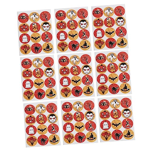 Toyvian 1 240 Stück Versiegelungsaufkleber Briefumschläge Etiketten Für Lebensmittelverpackungen Halloween Liefert Siegel Aufkleber Geschenktütenaufkleber Runder Siegelaufkleber Papier Toyvian 1 240 Stück Versiegelungsaufkleber Briefumschläge Etiketten Für Lebensmittelverpackungen Halloween Liefert Siegel Aufkleber Geschenktütenaufkleber Runder Siegelaufkleber Papier von Toyvian