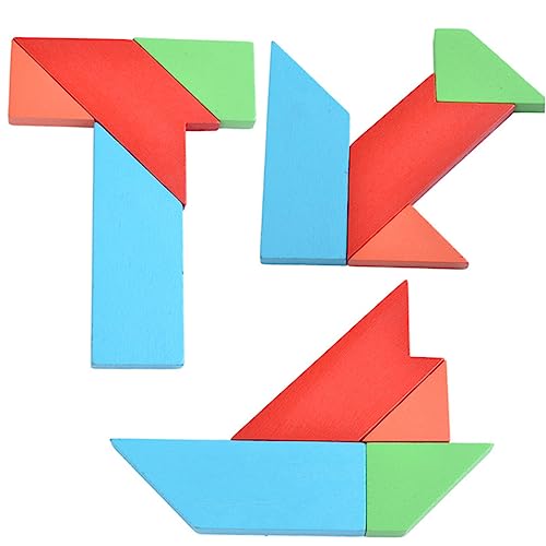Toyvian 1 Box Holz Tangram Puzzles Lustige Tangram Frühen Lernen Holz Toyvian 1 Box Holz Tangram Puzzles Lustige Tangram Frühen Lernen Holz von Toyvian