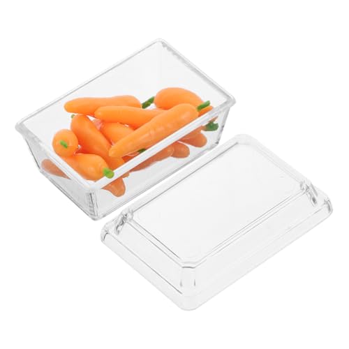 Toyvian 1 Box Miniatur -lebensmittelspielzeug Für Dollhouse Simulation Mini Model Gemüse Und Obst Tun Spiel Spielzeugzubehör Für Mini Küchendekor Brokkoli von Toyvian