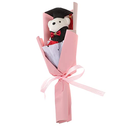 Toyvian 1 Bund Abschluss Bärenstrauß Mini-Plüsch-Abschlussbär Hochzeit Grad Uni abschluss abschlussgeschenk Blumen rosenstrauß Figur Puppenstrauß Strauß Stoff Rosa Toyvian 1 Bund Abschluss Bärenstrauß Mini-Plüsch-Abschlussbär Hochzeit Grad Uni abschluss abschlussgeschenk Blumen rosenstrauß Figur Puppenstrauß Strauß Stoff Rosa von Toyvian