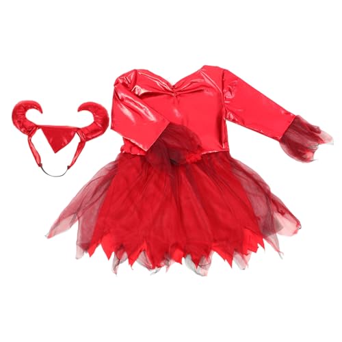 Toyvian 1 Halloween-Kleid , die Kleidung vorführen Kinderkleidung für Rock Kostüm Halloween Costume Halloween Kleidung Halloween-Kinderkleid Halloween-Mädchenkleidung Polyester rot Toyvian 1 Halloween-Kleid , die Kleidung vorführen Kinderkleidung für Rock Kostüm Halloween Costume Halloween Kleidung Halloween-Kinderkleid Halloween-Mädchenkleidung Polyester rot von Toyvian