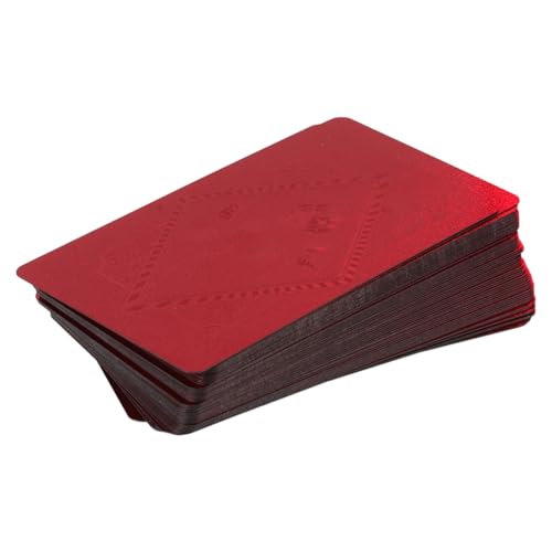 Toyvian Geschenkset mit Mini-pokerkarten Rote Spielkarten Aus Kunststoff Romantisches Rosenmotiv Toyvian Geschenkset mit Mini-pokerkarten Rote Spielkarten Aus Kunststoff Romantisches Rosenmotiv von Toyvian