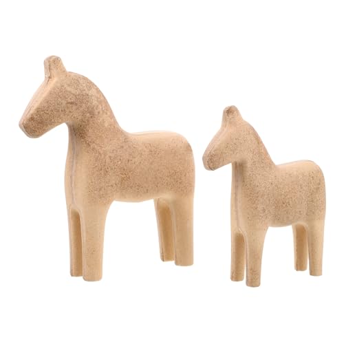 Toyvian 1 Paar Dala Trojanisches Ornament Skandinavische Wohnkultur Pferdeschmuck Skandinavisches Skandinavische Ornamente Sofa -Figuren Pferdefigur Holz Khaki Toyvian 1 Paar Dala Trojanisches Ornament Skandinavische Wohnkultur Pferdeschmuck Skandinavisches Skandinavische Ornamente Sofa -Figuren Pferdefigur Holz Khaki von Toyvian