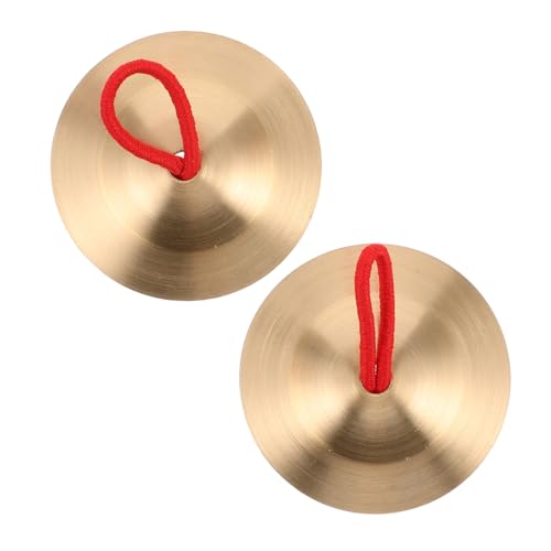 Toyvian 1 Paar Fingerbecken aus Bronze Party zubehör Kinderinstrumente musikspielzeug musikalisches Musikinstrument für Mini-Becken Becken Kupfer Golden Toyvian 1 Paar Fingerbecken aus Bronze Party zubehör Kinderinstrumente musikspielzeug musikalisches Musikinstrument für Mini-Becken Becken Kupfer Golden von Toyvian