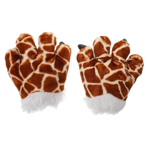 Toyvian 1 Paar Giraffe Handschuhe Puppen Für Simulierte Puppe Giraffe Plüsch Puppen Kurze Plüsch Toyvian 1 Paar Giraffe Handschuhe Puppen Für Simulierte Puppe Giraffe Plüsch Puppen Kurze Plüsch von Toyvian