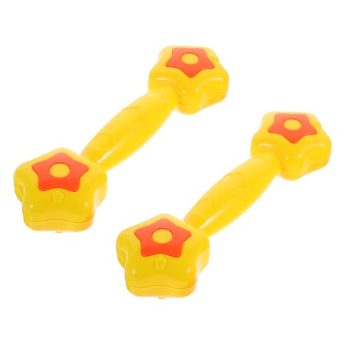 Toyvian 1 Paar Lernspielzeug Interaktive Musikinstrumente mit Kleinen Hanteln für Outdoor Spiele und Frühkindliche Entwicklung Sicher und Schadstofffrei von Toyvian