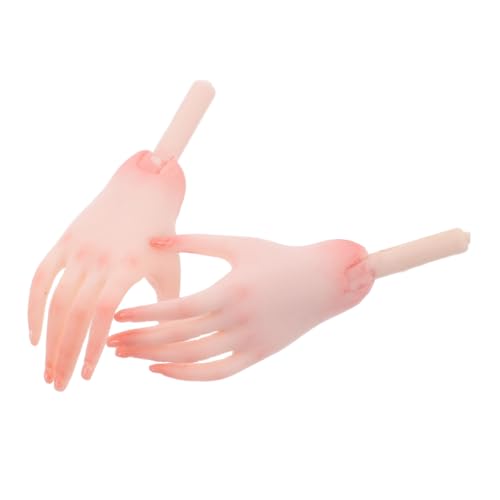 Toyvian Lebensechte Handpuppenteile - Fingerersatz Für Puppen Mini-handersatz Für Bastelarbeiten & Toyvian Lebensechte Handpuppenteile - Fingerersatz Für Puppen Mini-handersatz Für Bastelarbeiten & von Toyvian