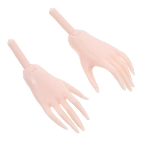 Toyvian Realistische Handmodelle Für Puppen - 1 Paar Scherzhände Bewegliche Schaufensterpuppenhände Für Bastelpuppen von Toyvian