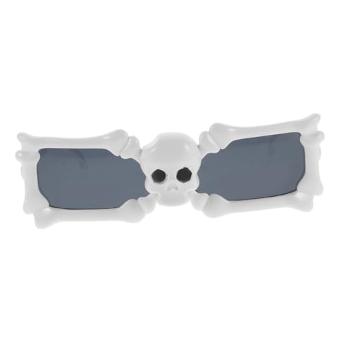 Toyvian 1 Paar Schädelbrille halloween brille halloween dekoration lustige halloween foto requisiten Rahmen Augen geformt Foto -Requisiten - Plastik Weiß Toyvian 1 Paar Schädelbrille halloween brille halloween dekoration lustige halloween foto requisiten Rahmen Augen geformt Foto -Requisiten - Plastik Weiß von Toyvian