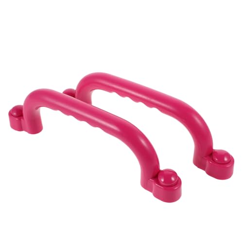 Toyvian 1 Paar Sicherheitsspielplatzgriffe, Schaukel-Set, Kinder-Sicherheitshandgriffe für Spielset, Klettergerüst, Spielhaus, Klettergerüst, Spielhausgriffe, Rosa Toyvian 1 Paar Sicherheitsspielplatzgriffe, Schaukel-Set, Kinder-Sicherheitshandgriffe für Spielset, Klettergerüst, Spielhaus, Klettergerüst, Spielhausgriffe, Rosa von Toyvian