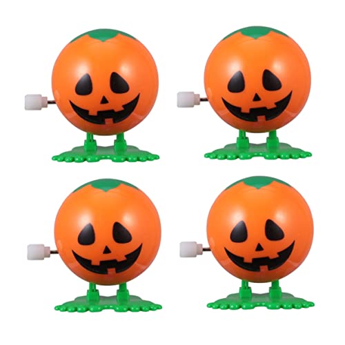 Toyvian 1 Pcs Kunststoff Halloween Wind Up Wind Up Halloween Lieferungen Orange von Toyvian