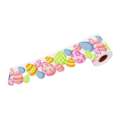 Toyvian 1 Rolle Osterei Tafelaufkleber Dekoration Büro Schreibtisch Nagelaufkleber Pinnwände Dekorativer Bordürenaufkleber Stilvolle Bordüre Kupfer Selbstklebend Toyvian 1 Rolle Osterei Tafelaufkleber Dekoration Büro Schreibtisch Nagelaufkleber Pinnwände Dekorativer Bordürenaufkleber Stilvolle Bordüre Kupfer Selbstklebend von Toyvian