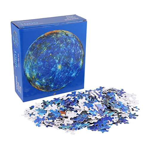 Toyvian Intelligenz-Puzzle-Spielzeug – 1000-teiliges Weltraum-puzzlebrett Für Familie Und Freunde von Toyvian