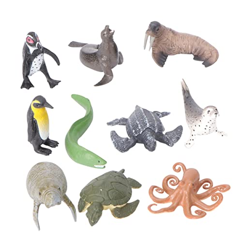 Toyvian 1 Satz 10St für Meerestiere Meerestier Figuren meerestiere Figuren Meerestiermodell Meerestierfiguren tierisches Meerestierspielzeug aus Kunststoff Plastik Toyvian 1 Satz 10St für Meerestiere Meerestier Figuren meerestiere Figuren Meerestiermodell Meerestierfiguren tierisches Meerestierspielzeug aus Kunststoff Plastik von Toyvian