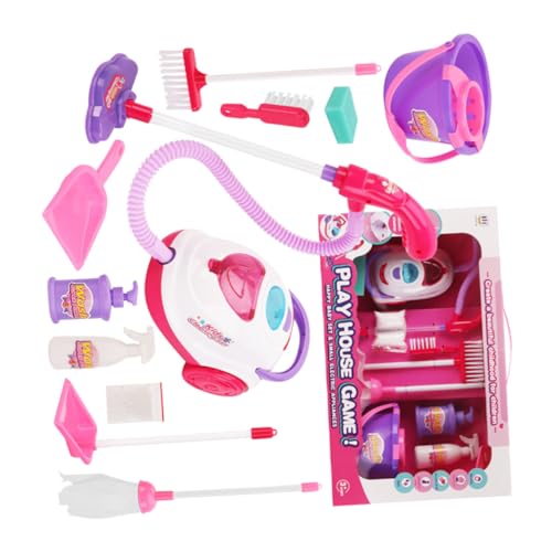Toyvian 1 Satz 11 Stück Simulation reinigen Kit de Pour Vakuum kinderstaubsauger - Kinderspielhaus Plastik rot Toyvian 1 Satz 11 Stück Simulation reinigen Kit de Pour Vakuum kinderstaubsauger - Kinderspielhaus Plastik rot von Toyvian
