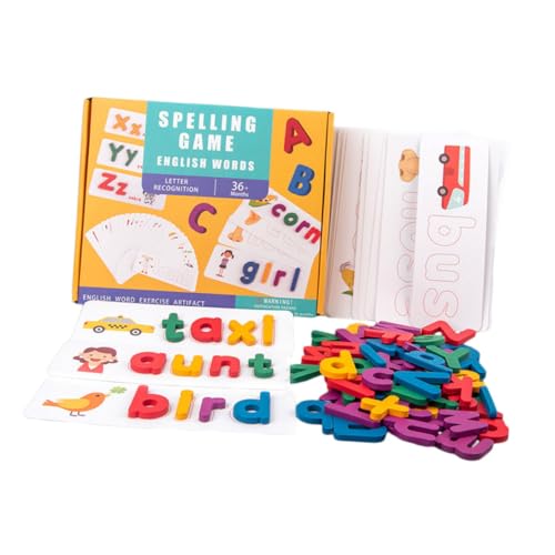 Toyvian Kinderspielzeug 26 Buchstaben Bausteinerkennung Holzpuzzlespiel Hand-Auge-koordinationsspielzeug Toyvian Kinderspielzeug 26 Buchstaben Bausteinerkennung Holzpuzzlespiel Hand-Auge-koordinationsspielzeug von Toyvian