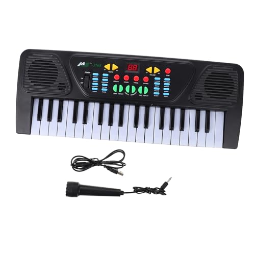 Toyvian Kinder-Musikinstrument Keyboard-klavierspielzeug Mit Lautsprecher Pädagogisches Elektronisches Klavier Für Kleinkinder Schwarzes Keyboard-Klavier Für Kleinkinder Toyvian Kinder-Musikinstrument Keyboard-klavierspielzeug Mit Lautsprecher Pädagogisches Elektronisches Klavier Für Kleinkinder Schwarzes Keyboard-Klavier Für Kleinkinder von Toyvian