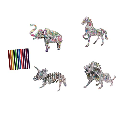 Toyvian 1 Satz 3D-Graffiti-Puzzle Puzzles Puzzlematte Krabbelndes Babyspielzeug Dinosaurier- Würfel Puzzle-sortierfächer Rätsel Graffiti-Puzzle- Papier Toyvian 1 Satz 3D-Graffiti-Puzzle Puzzles Puzzlematte Krabbelndes Babyspielzeug Dinosaurier- Würfel Puzzle-sortierfächer Rätsel Graffiti-Puzzle- Papier von Toyvian