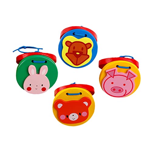 Toyvian 1 Satz 4 Stück Kastagnetten aus Holz Musikinstrumente kinderinstrumente Children Toys musikalische früherziehung Toys for Kid Toys Holzinstrumente hölzern Toyvian 1 Satz 4 Stück Kastagnetten aus Holz Musikinstrumente kinderinstrumente Children Toys musikalische früherziehung Toys for Kid Toys Holzinstrumente hölzern von Toyvian